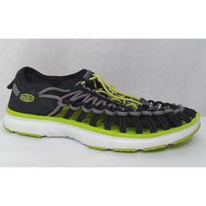 Keen Uneek Water Shoes Size EU 37 US 5 UK 4 Webbed Black Neon Green Hike